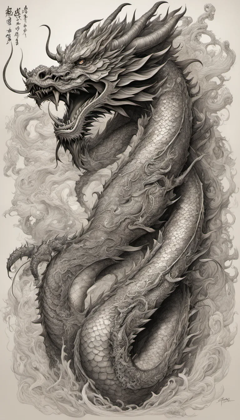 Stable Diffusion prompt: asian dragon