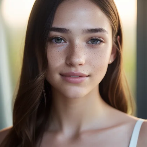 Stable Diffusion prompt: portrait of a young girl