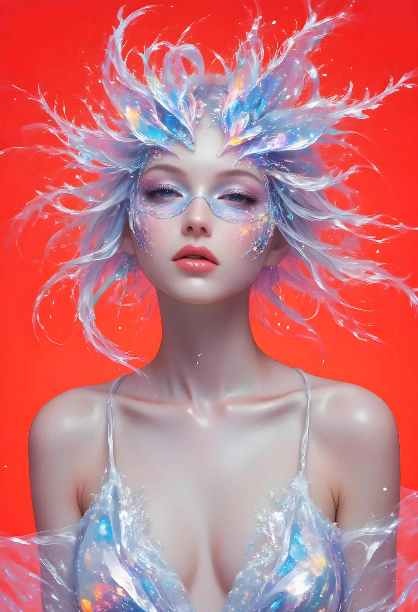 FLUX prompt: A hyper-realistic portrait