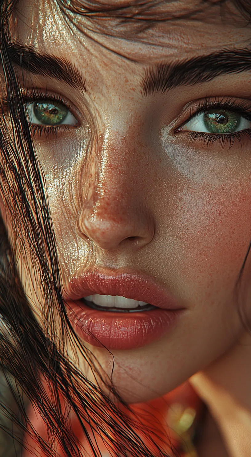 Midjourney prompt: close-up of a stunning fashion model
