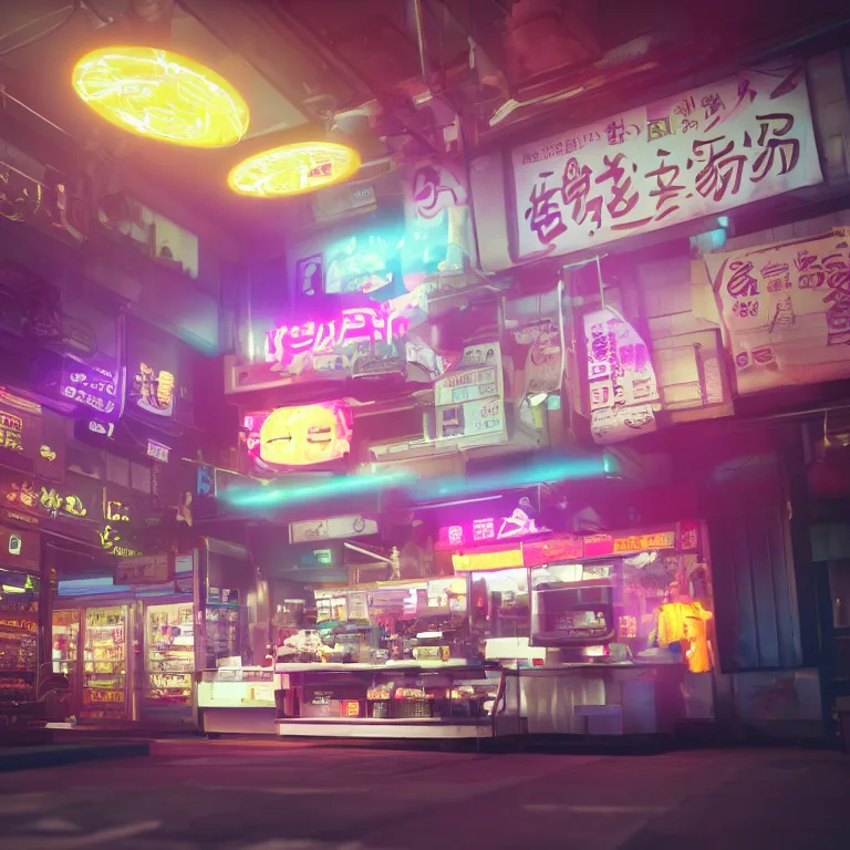 Stable Diffusion prompt: futuristic tempura food