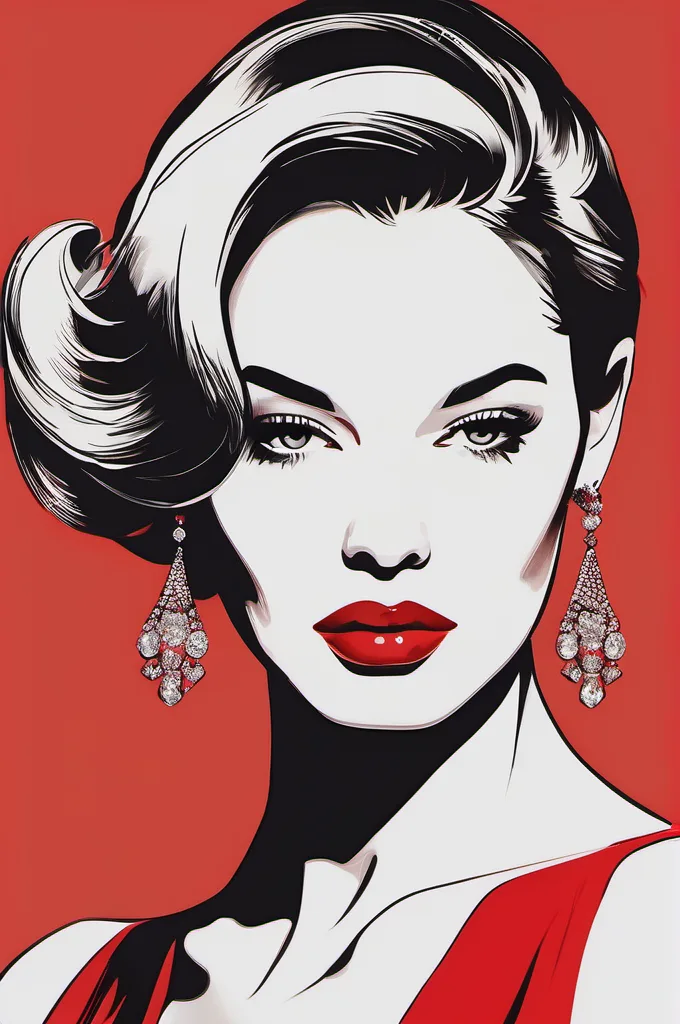 Stable Diffusion prompt: stunning half body portrait of a beautiful young lady