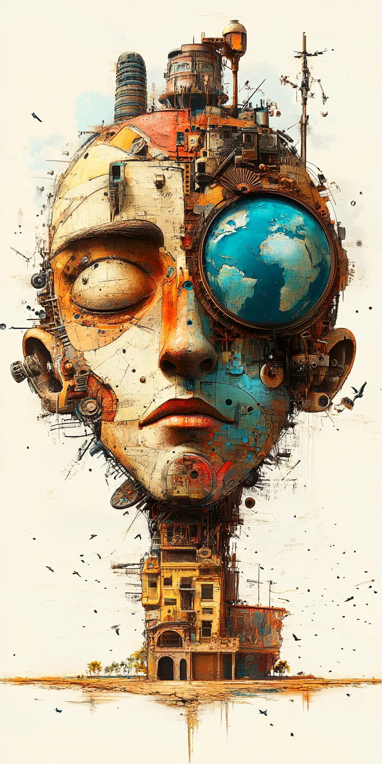 Midjourney prompt: abstract surrealism --ar 1:2 --personalize yruxpc2 --stylize 750 --v 6.1