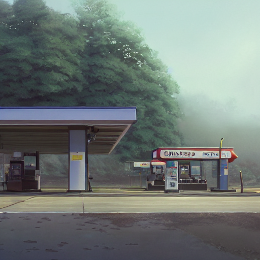 پیشنمایش منبع: Stable Diffusion prompt: a highly detailed matte painting of a single gas s...