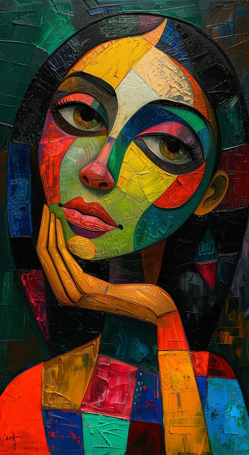 Midjourney prompt: woman