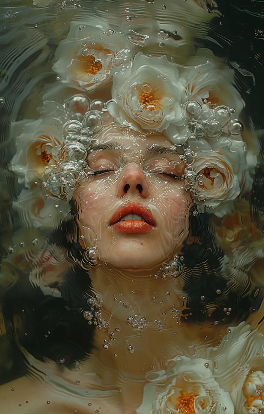 Head in the water