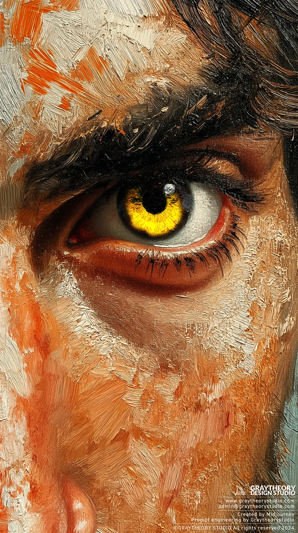 Midjourney prompt: portrait