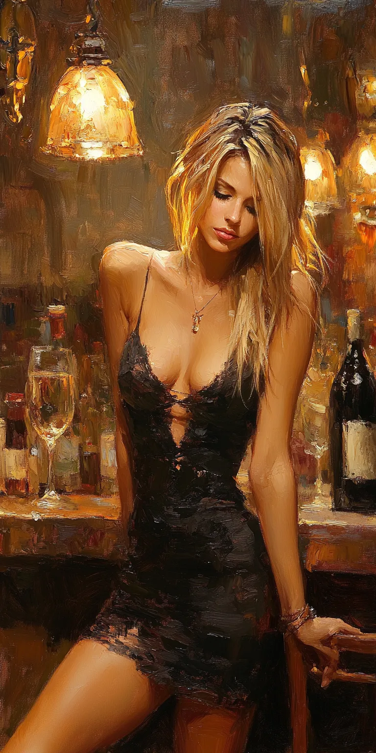 Midjourney prompt: a painting of a woman