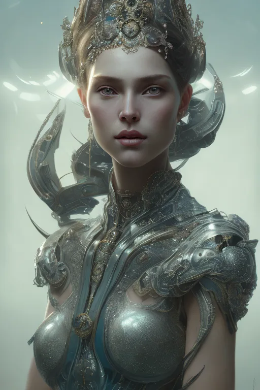 Openjourney prompt: portrait of beautiful female princess
