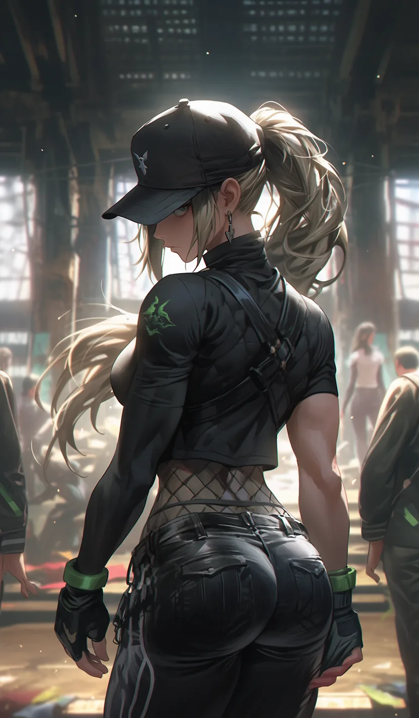 Midjourney prompt: Sonya Blade Mortal Kombat