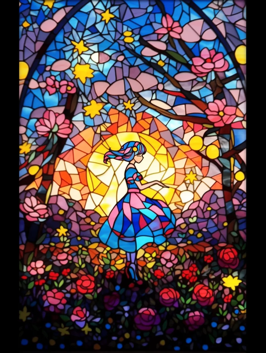 Sunset garden