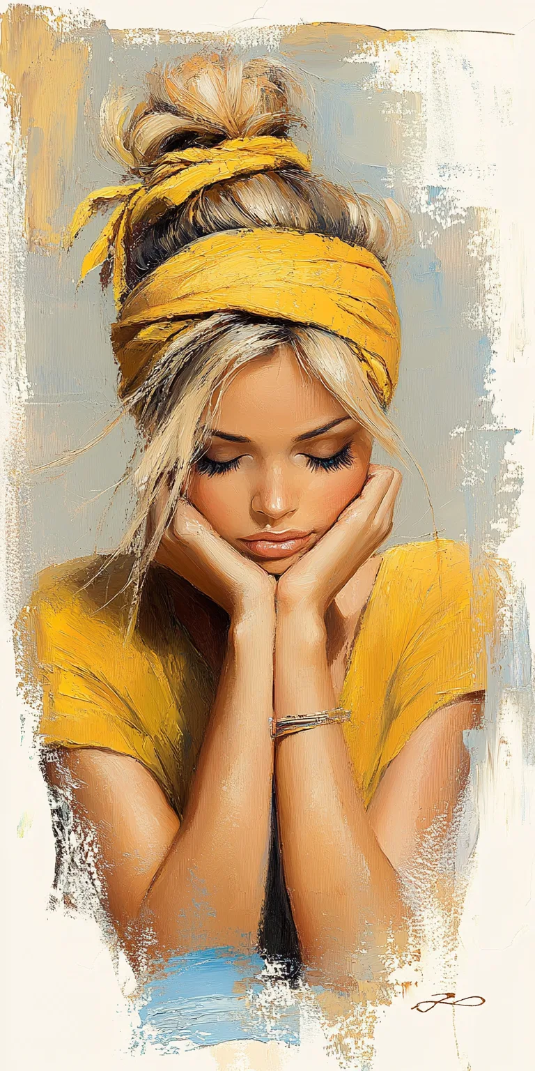 Midjourney prompt: a painting of a woman