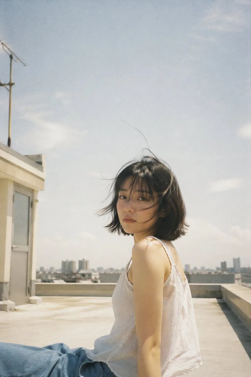 Japanese negative film aesthetic