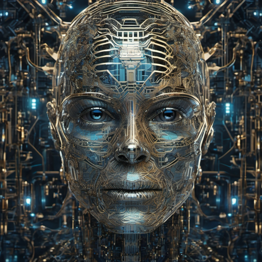 پیشنمایش منبع: Stable Diffusion prompt: A stunning illustration of an ethereal neural netw...