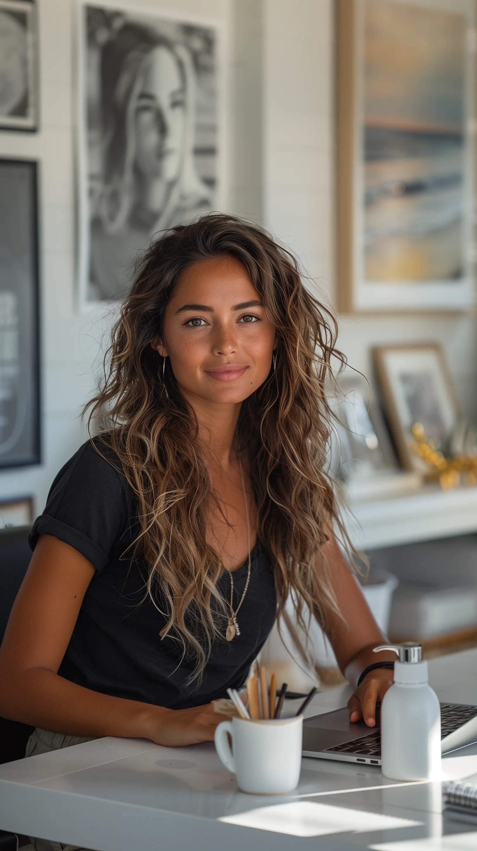 Model portrait