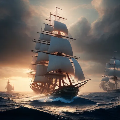 Openjourney prompt: photo of a ultra realistic sailing ship