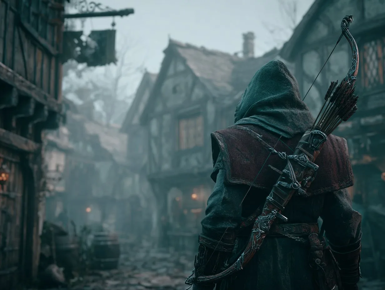 Cinematic Frames, Mysterious Figure
