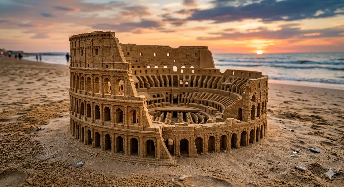Realistic Sand Sculptures