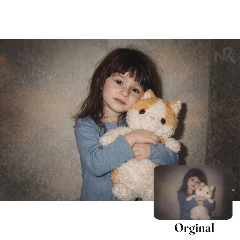 Ultra-high-resolution 4K enhancement based strictly on the provided reference image. Absolute fidelity to original facial anatomy,